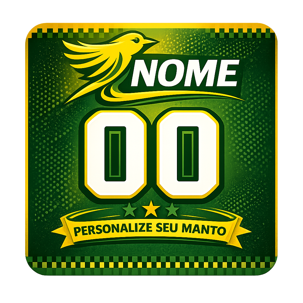 Personalização Nome + Número